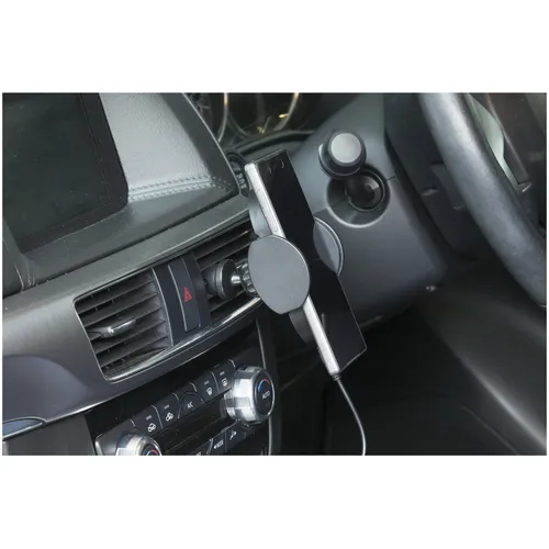 Hyperian Air Vent Phone Cradle with Wireless QI Charging Jaycar New