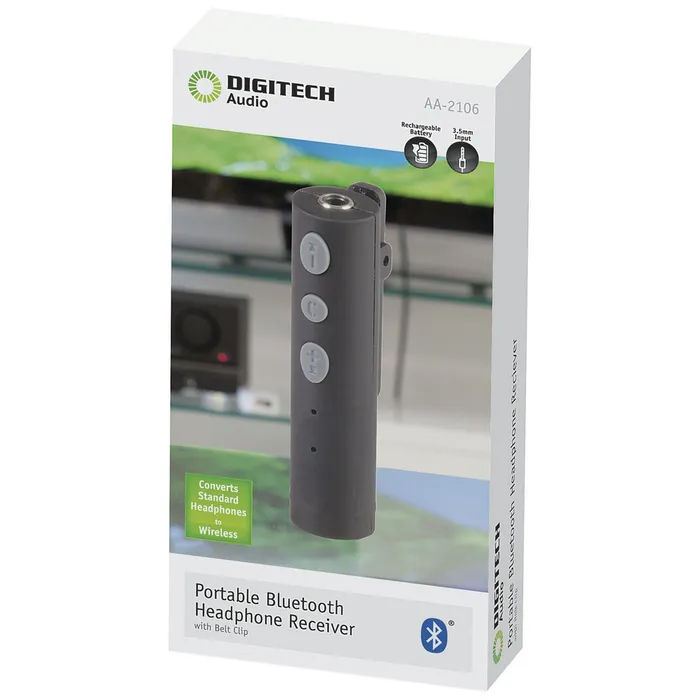 Portable Bluetooth® Headphone Receiver Jaycar New Zealand