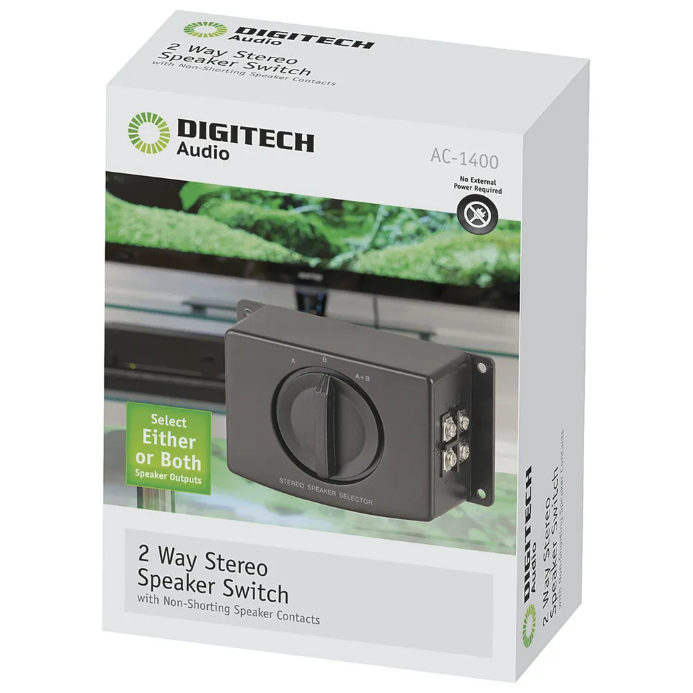 Two Way Stereo Speaker Switch | Jaycar Australia