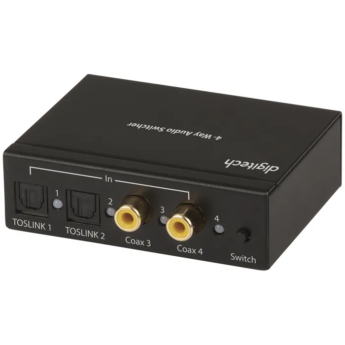 4Way Digital Audio Switcher Jaycar New Zealand