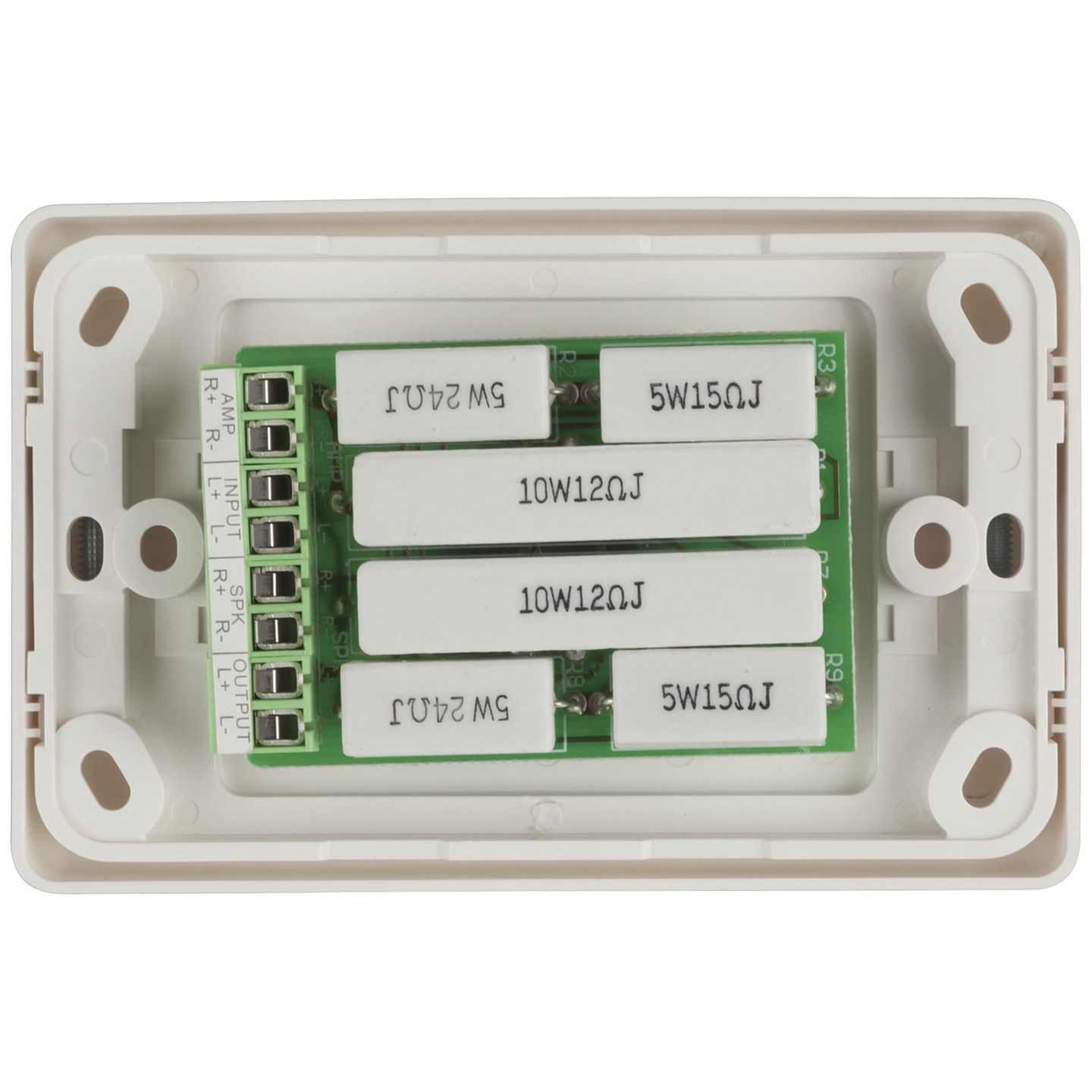 60 Watt Speaker Attenuator Wall Plate