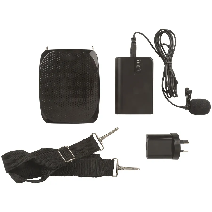 Digitech Portable Wireless UHF Lapel Microphone System Jaycar New Zealand