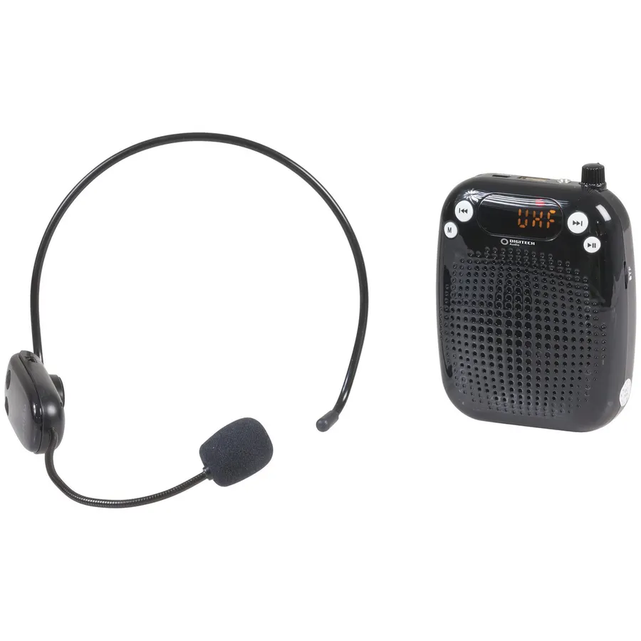 Portable Wireless UHF Microphone Headset System Jaycar Australia