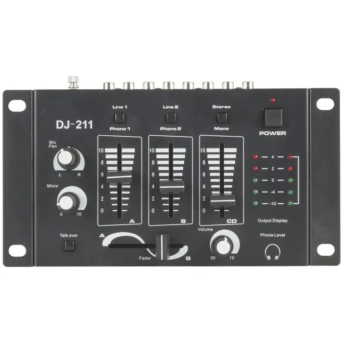 3 Channel Stereo DJ Mixer Jaycar New Zealand