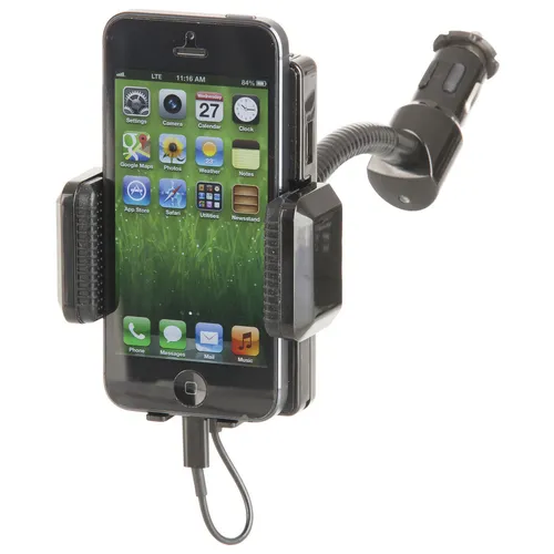 InCar FM Transmitter and Charger to suit iPhone 5® Jaycar Australia