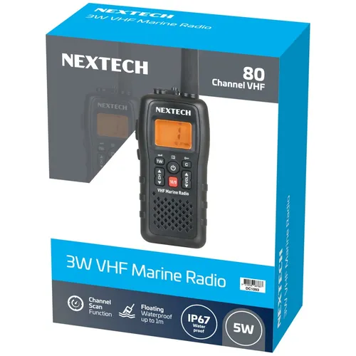 3W VHF Marine Radio Transceiver Waterproof Jaycar New Zealand