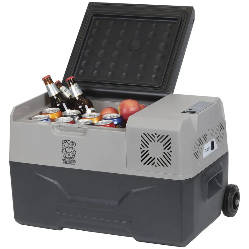 30L Brass Monkey Portable Fridge or Freezer with Handles and Wheels