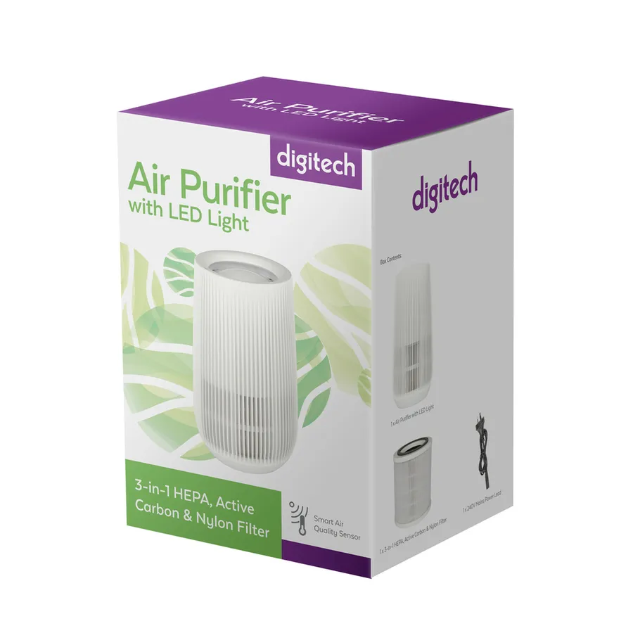 Air Purifier with LED Light Jaycar New Zealand