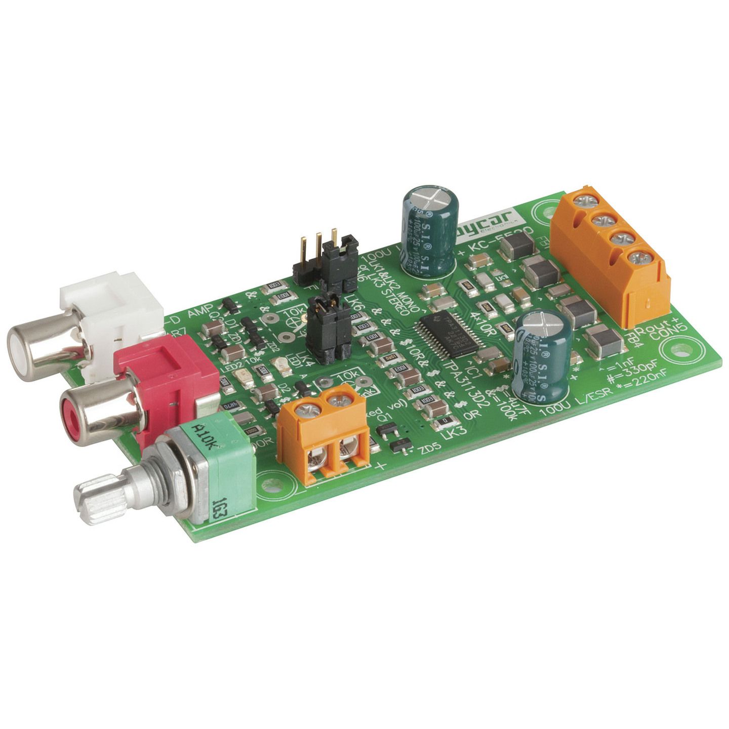 Mini-D 2 x 10W Class-D Amplifier Kit