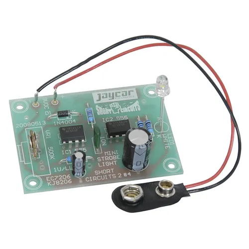 Short Circuits Two Project HeeHaw Siren with Flashing Light Jaycar