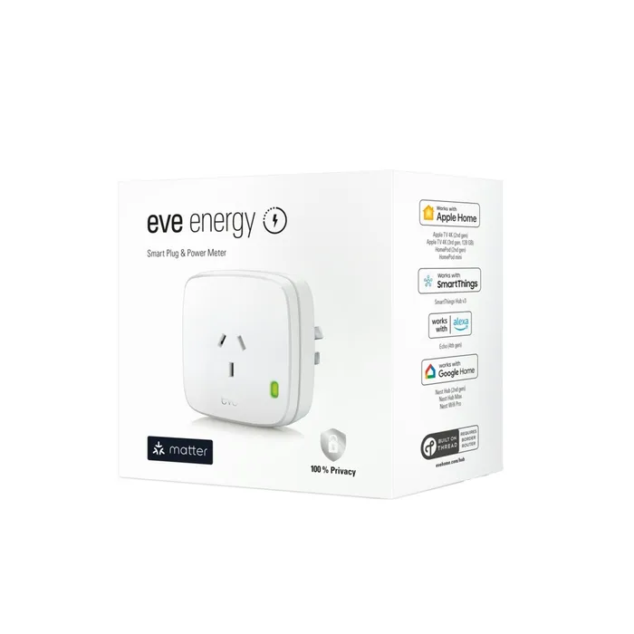 Eve Energy Smart Plug (Matter) Jaycar Australia