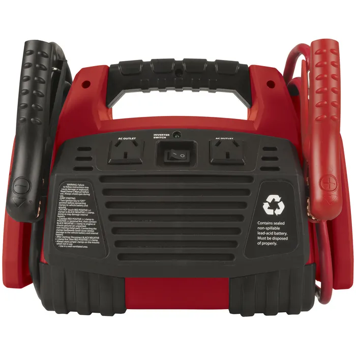 12V 18Ah Jump Starter With Air Compressor and Inverter Jaycar New Zealand