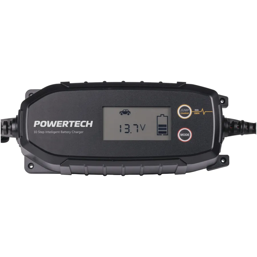 12/24VDC 15A 10Step Intelligent Lead Acid and Lithium Battery Charger