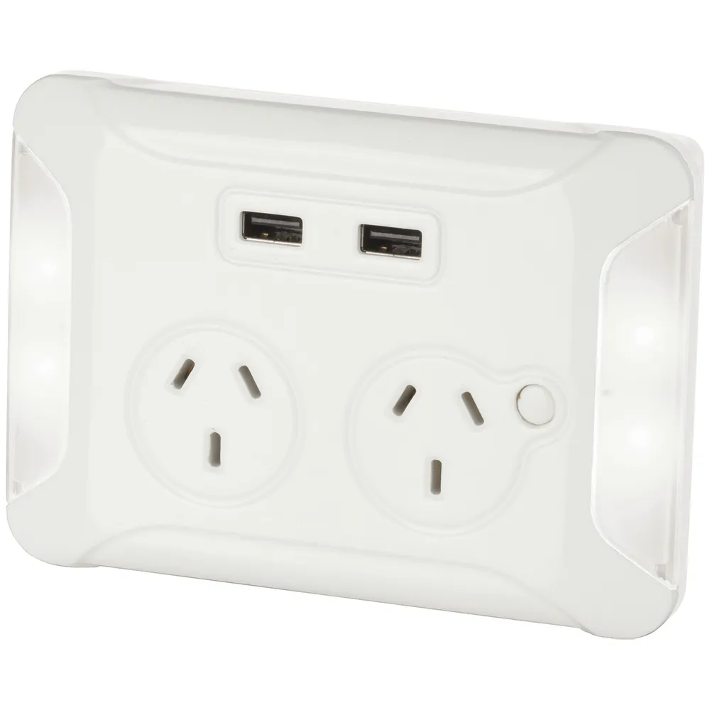 Clip Over USB Wallplate Jaycar Australia