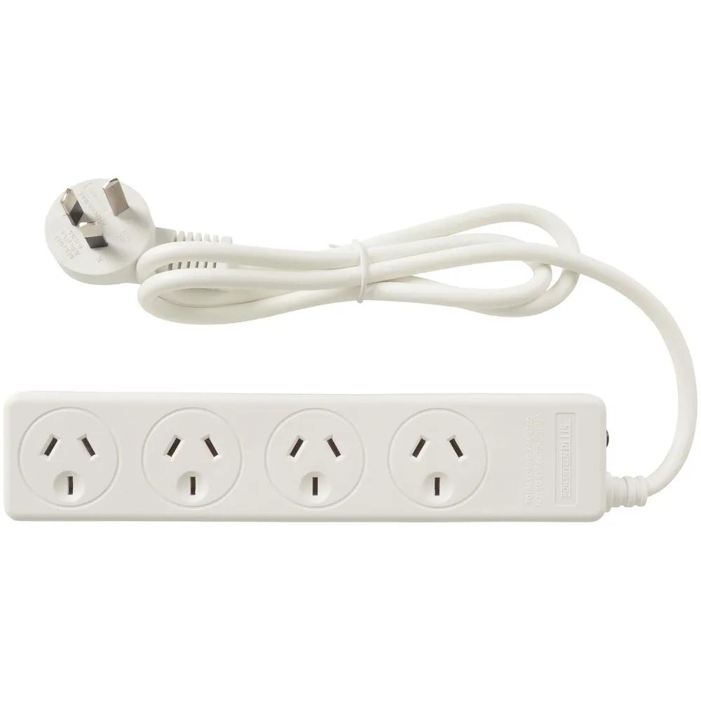 4 Way Powerboard with Surge and Overload Protection 4 Way Jaycar