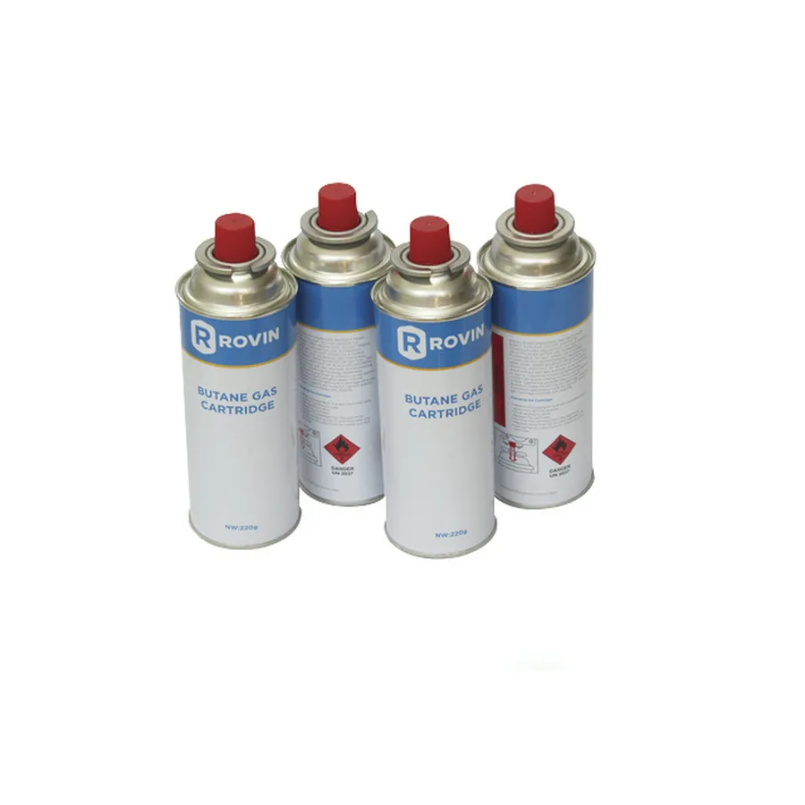 Butane Gas Aerosol 220gm with fitting 4 Pack Jaycar Australia