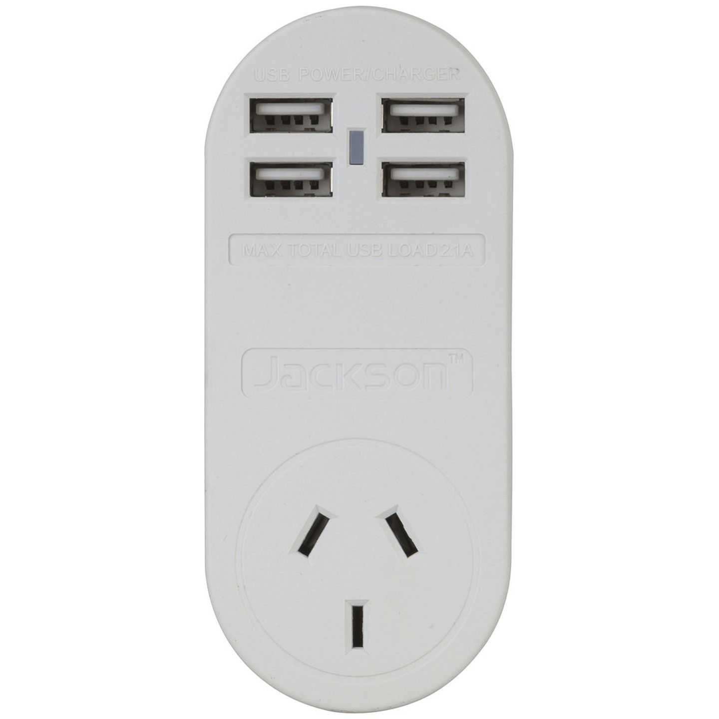 Outbound USA Mains Travel Adaptor with 4 USB Sockets