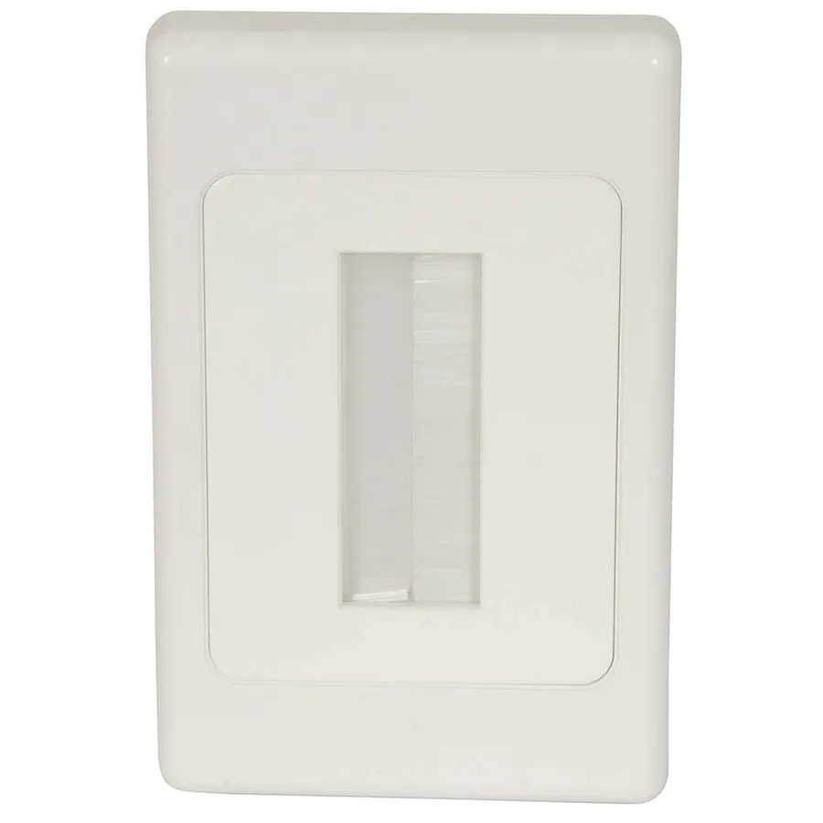 Brush Cable Entry Wall Plate Jaycar Australia