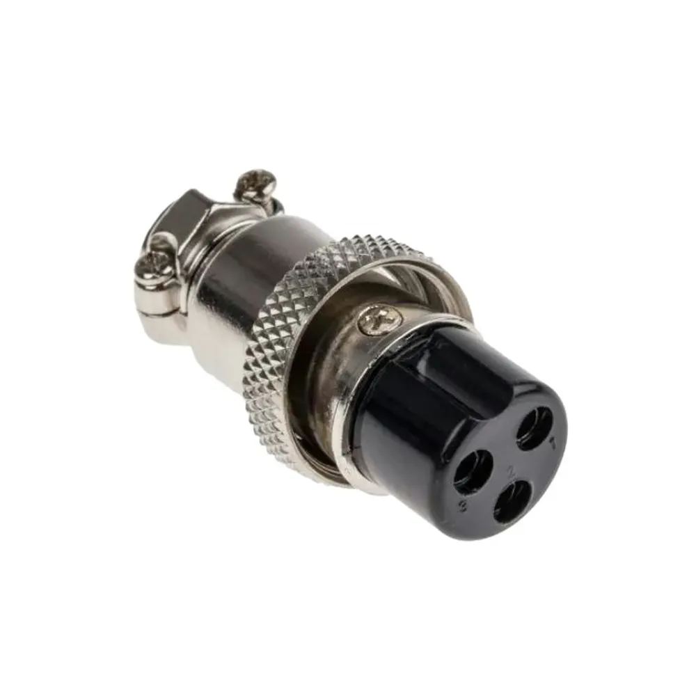 3 Pin Microphone Line Female Connector Jaycar Australia
