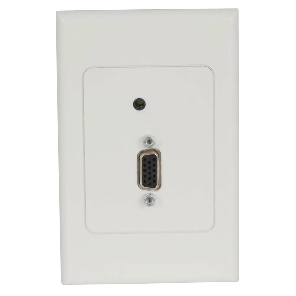 VGA Wallplate with 3.5mm Audio Socket Jaycar Australia