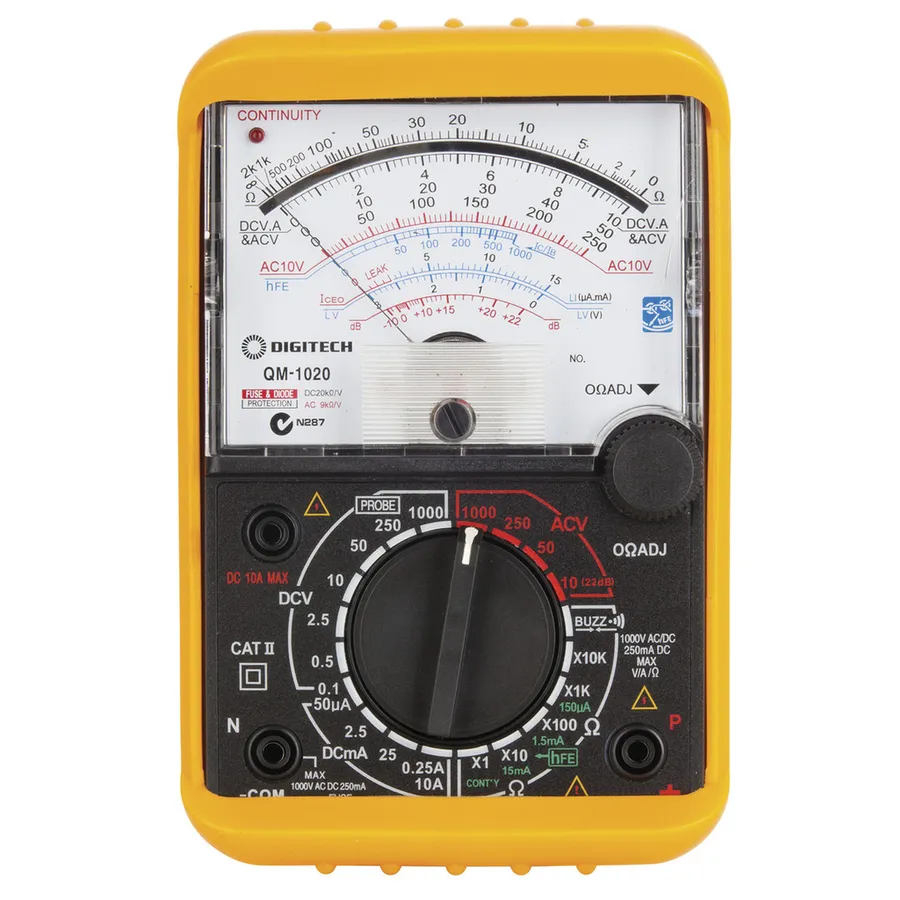 Analogue Movement Multimeter Jaycar Australia