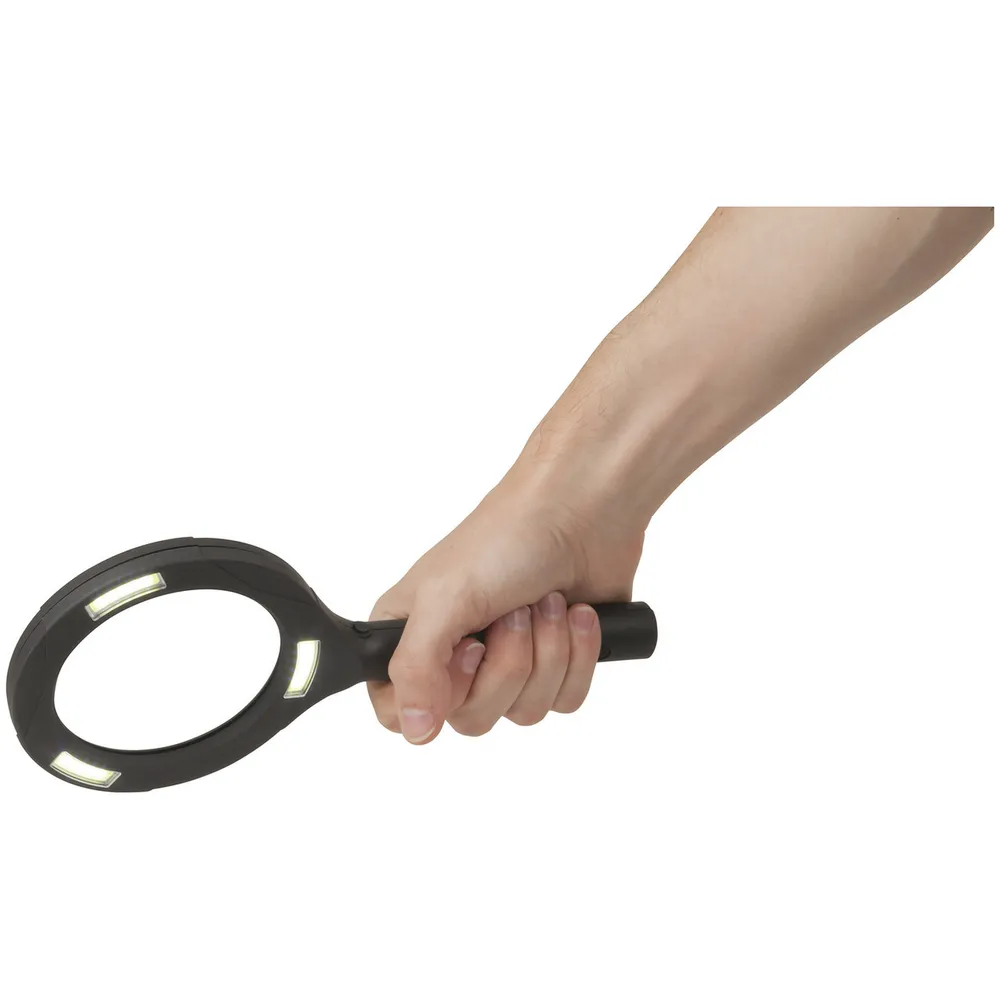 HandHeld Magnifying Glass with COB LEDs Jaycar New Zealand