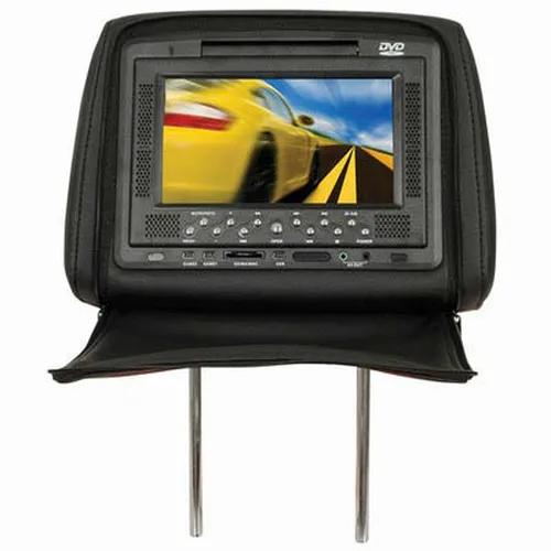 Headrest with built in 7 Monitor and DVD player Jaycar New Zealand