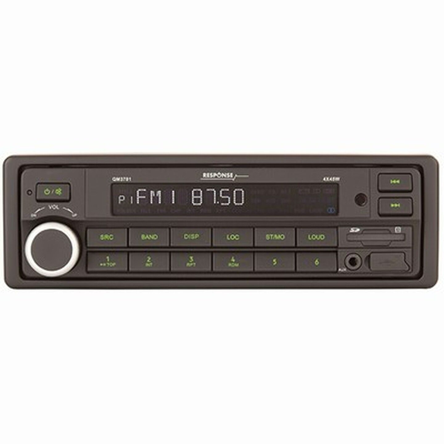 In-Dash MP3 Player with Radio