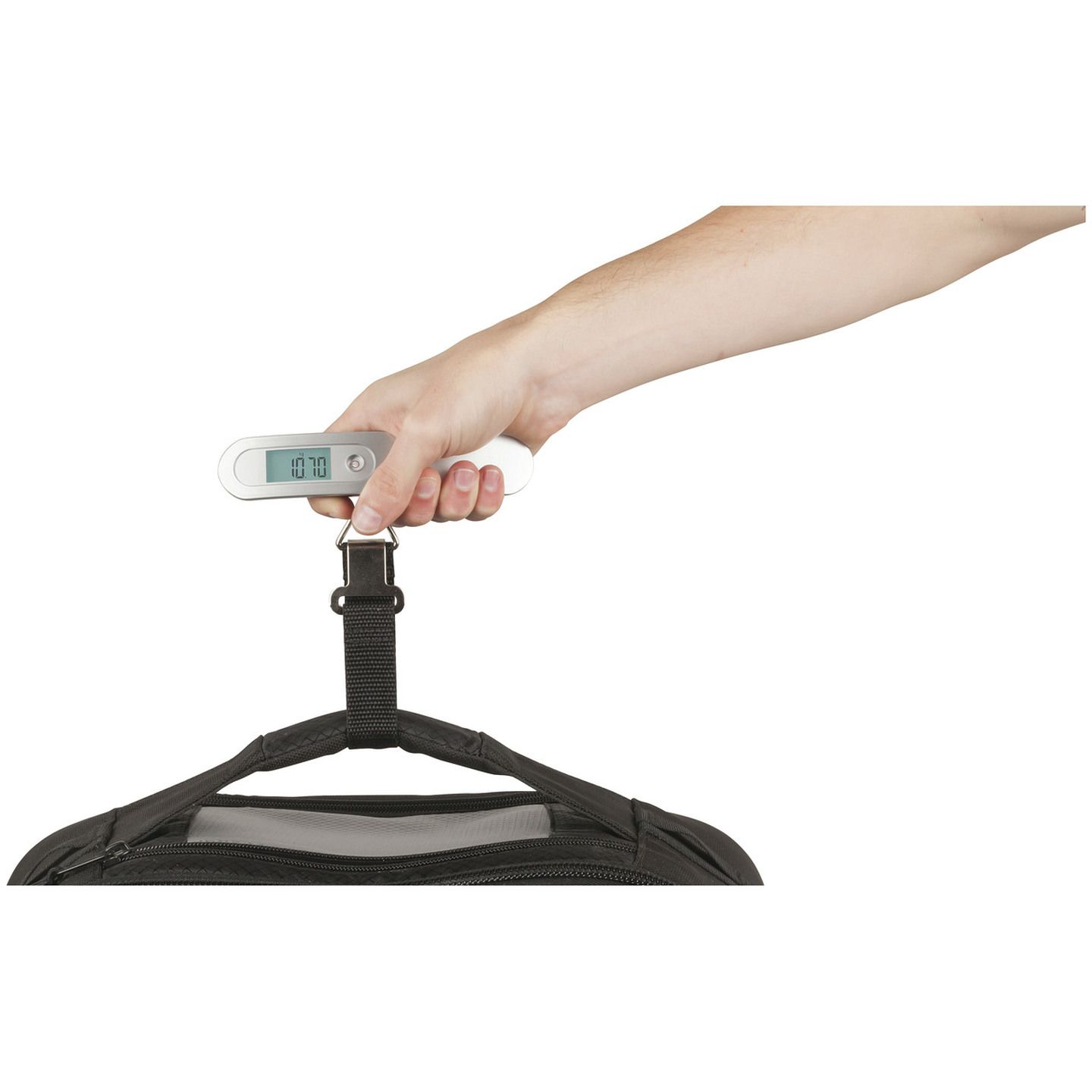 50kg Digital Luggage Scale Gray