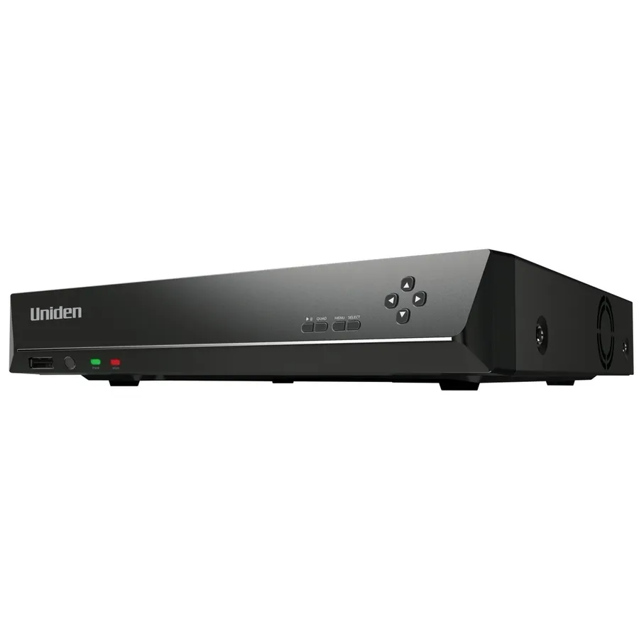 Uniden 8 Channel 4K NVR with 2TB Hard Drive (APPCAM 4KNVR8) Jaycar Australia