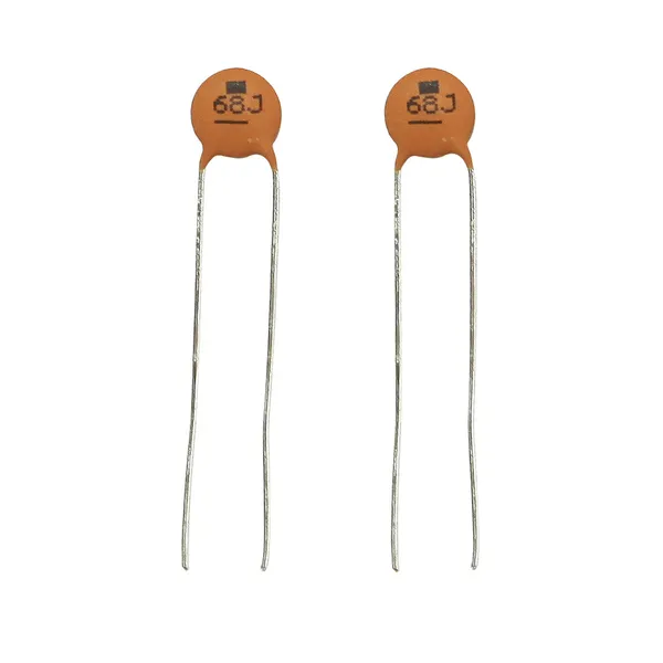 68pF 50VDC Ceramic Capacitors Pack of 2 Jaycar New Zealand
