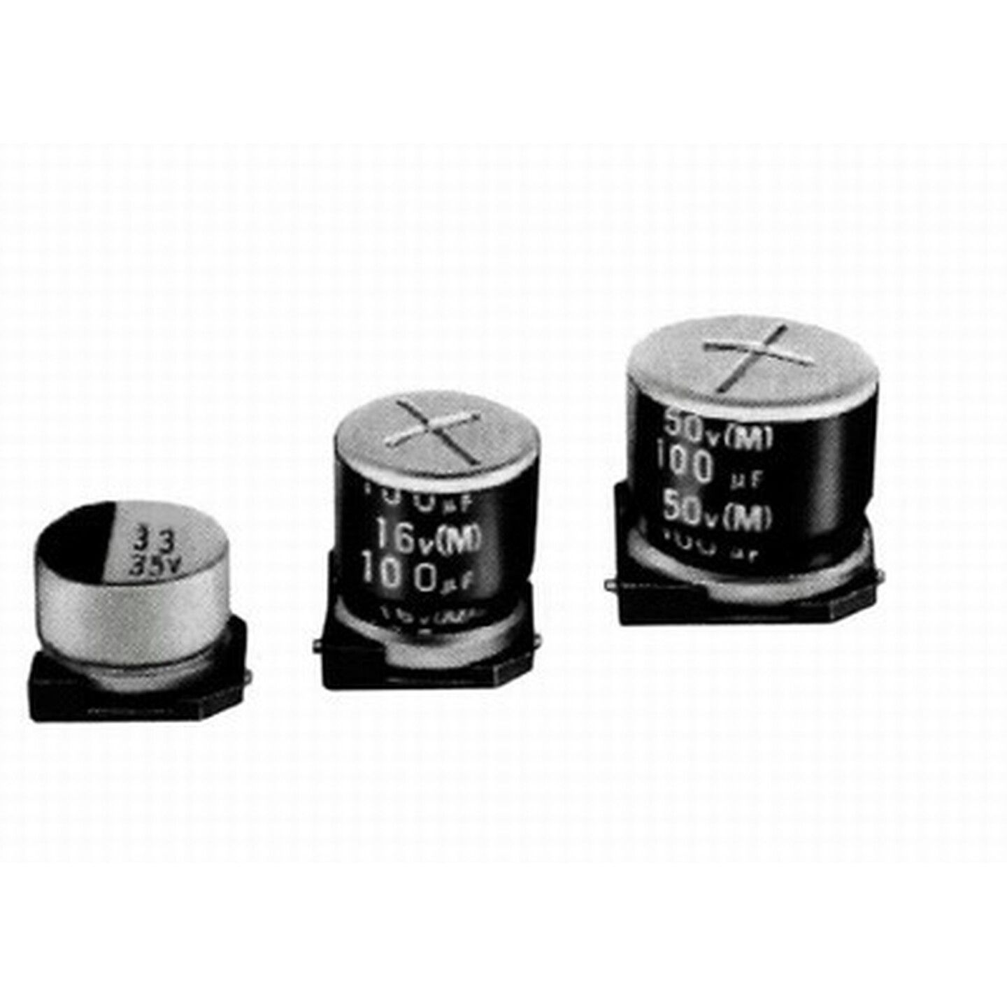 SMD Capacitor Electrolytic 22uF 25V - Pack 10