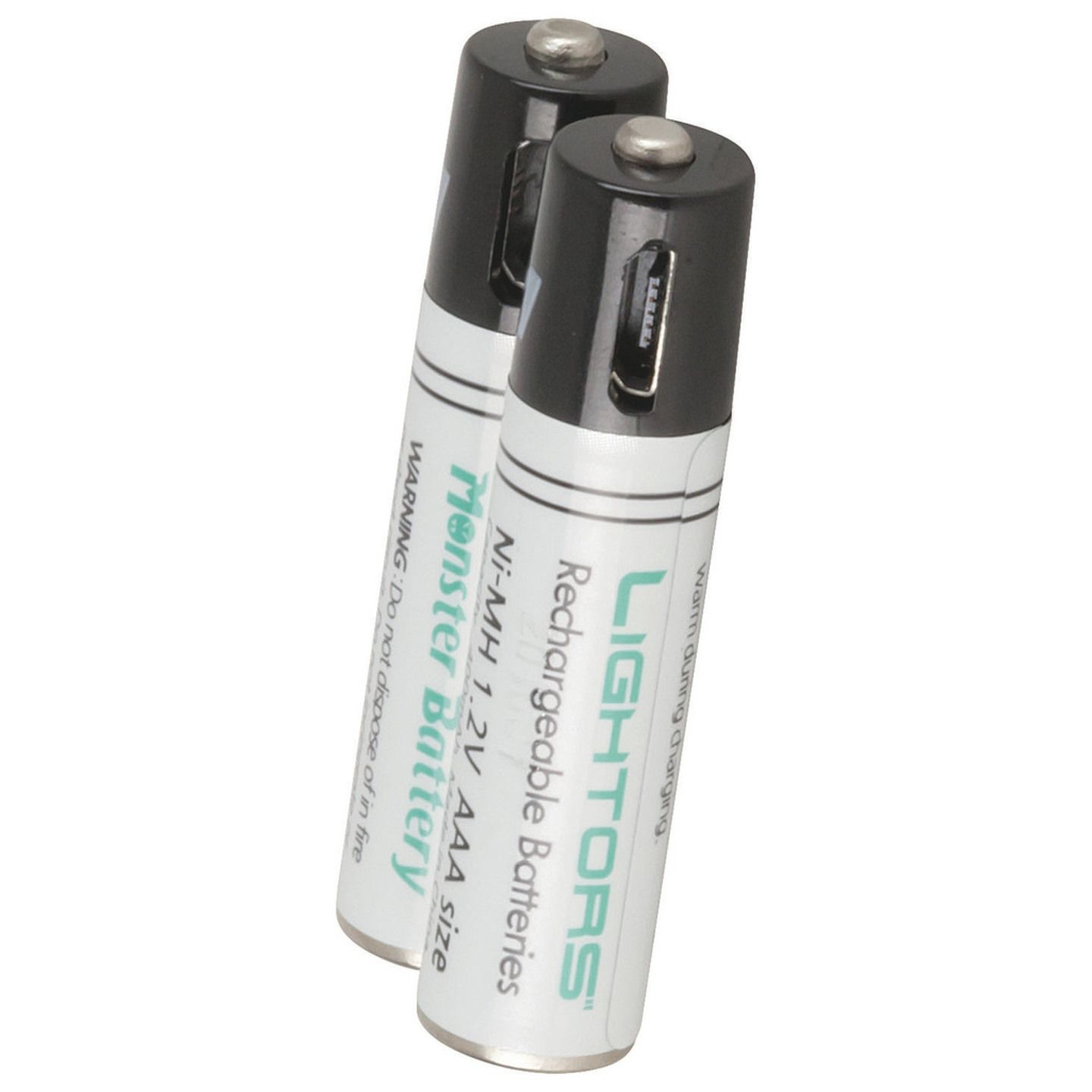 AAA 400mAh USB Recharge Batteries Ni-MH