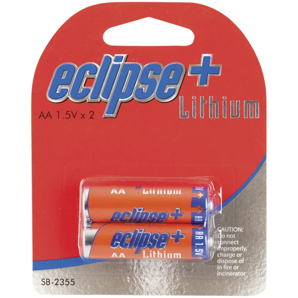 Four Pack 1.5V Eclipse+ AA Lithium Batteries Jaycar New Zealand