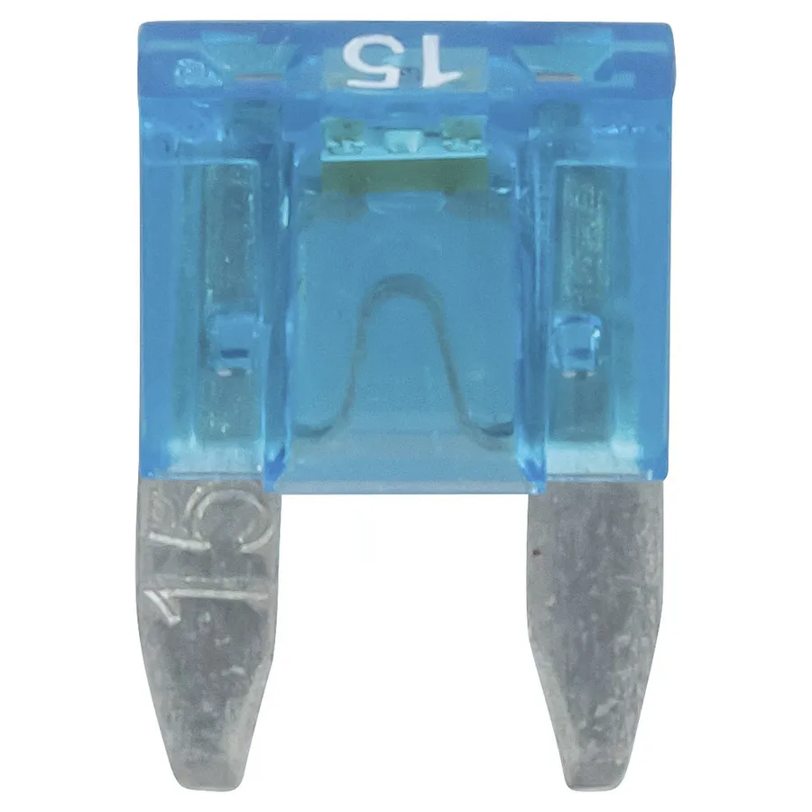 15A Blue Mini Blade Fuse with LED Indicator Jaycar New Zealand