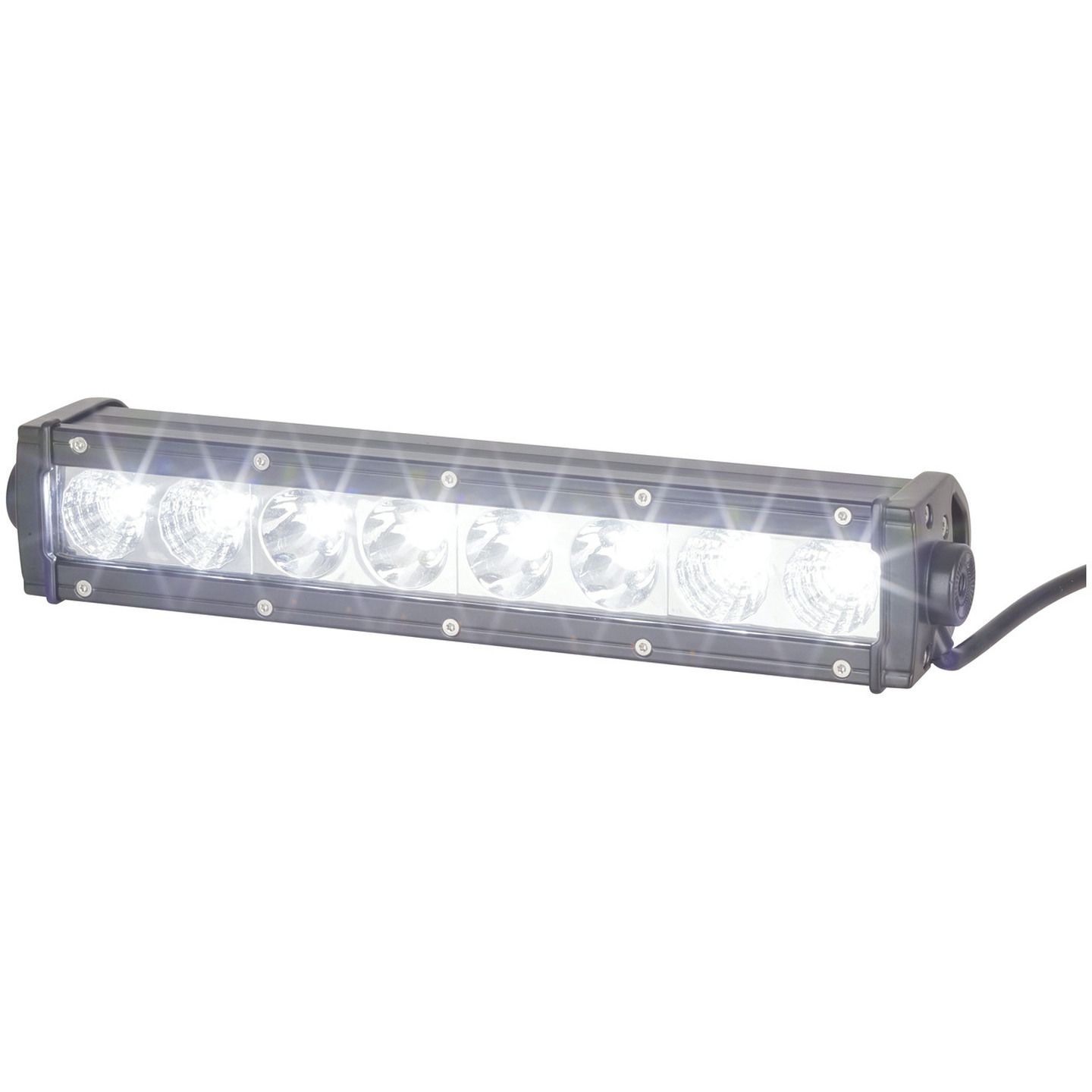 13IN Solid LED Single Row Light Bar 7200 Lumen Combination Beam