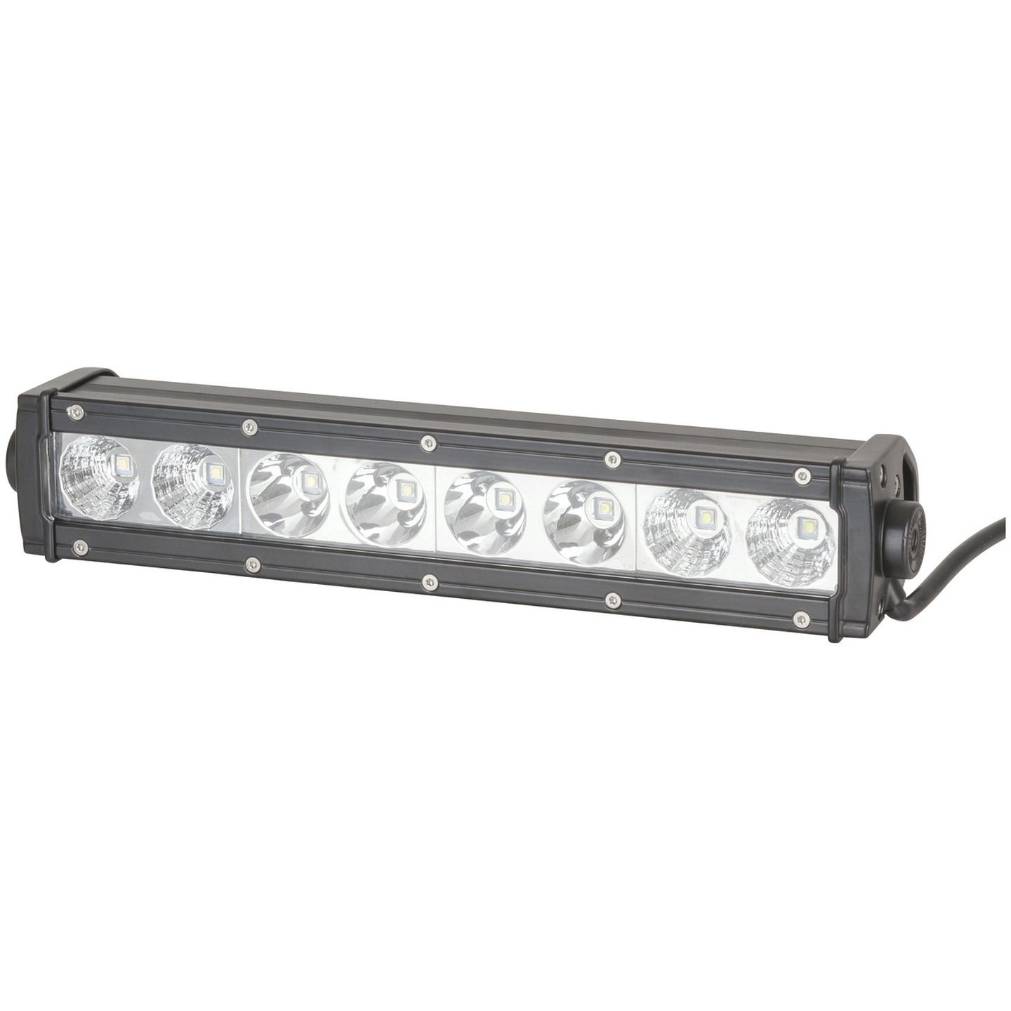 13IN Solid LED Single Row Light Bar 7200 Lumen Combination Beam