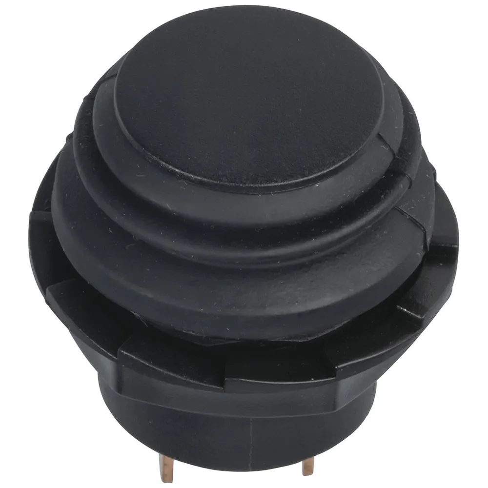 Black Latching IP65 Pushbutton Switch Jaycar New Zealand