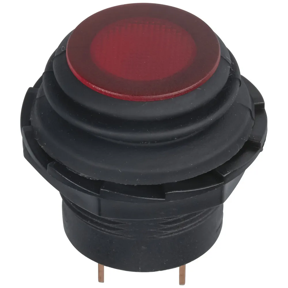 Red Momentary IP65 Pushbutton Switch Jaycar Australia