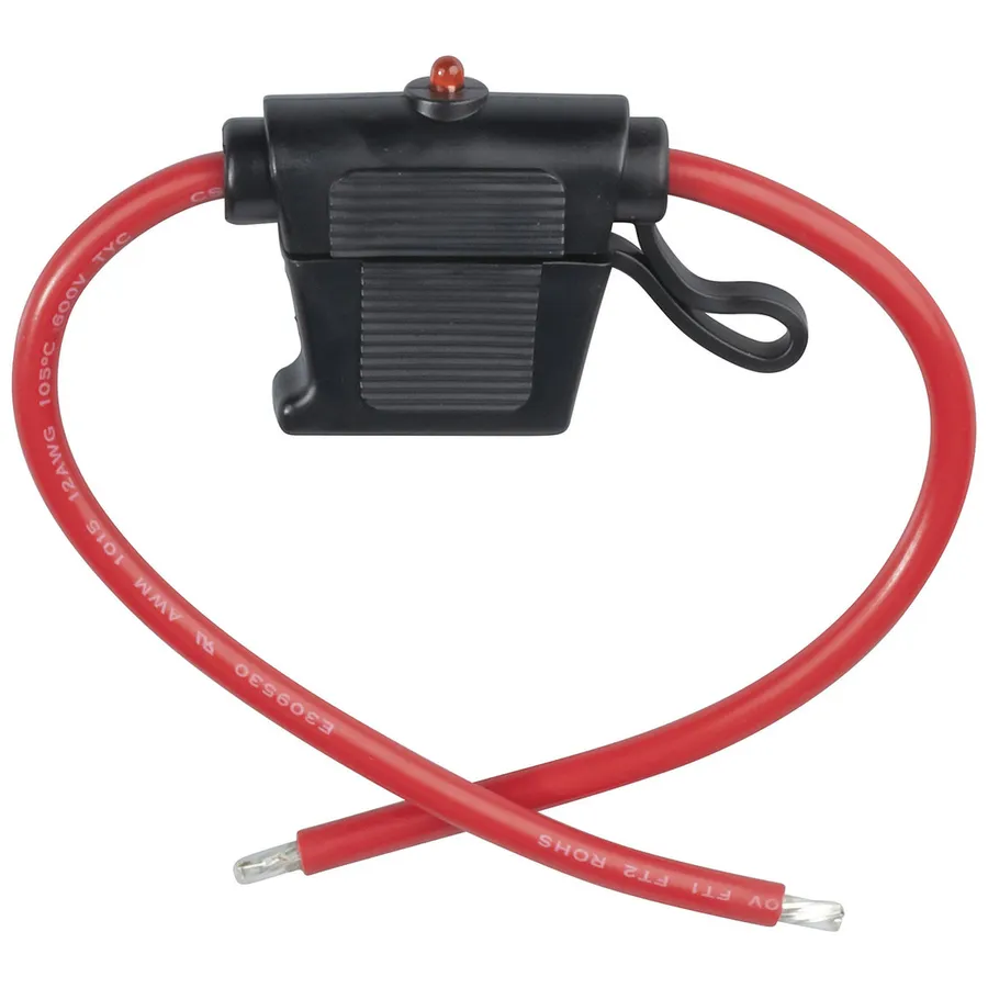 Double Mini Blade Fuse Socket Wire Tap Jaycar Australia