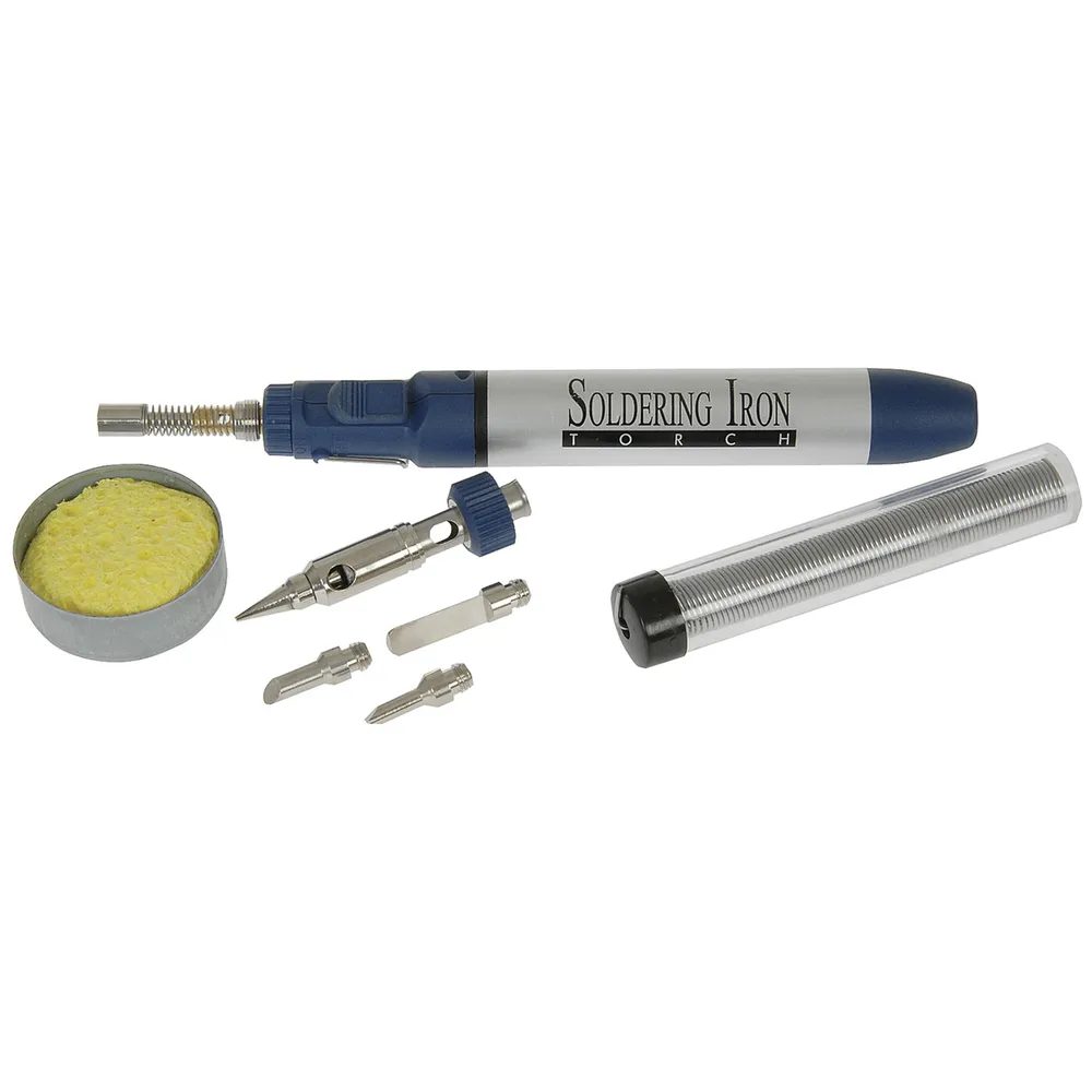 Gas Soldering Iron / Torch Kit Jaycar New Zealand