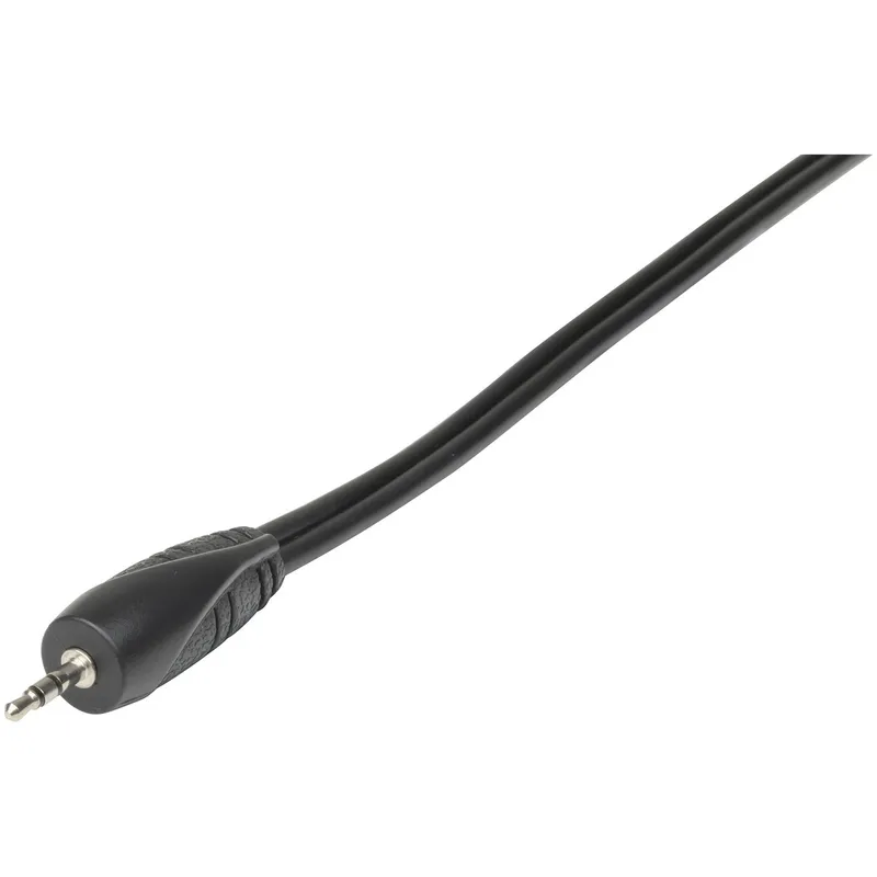 1.5m 2.5mm Stereo Plug to 3.5mm Stereo Plug Audio Cable Jaycar New