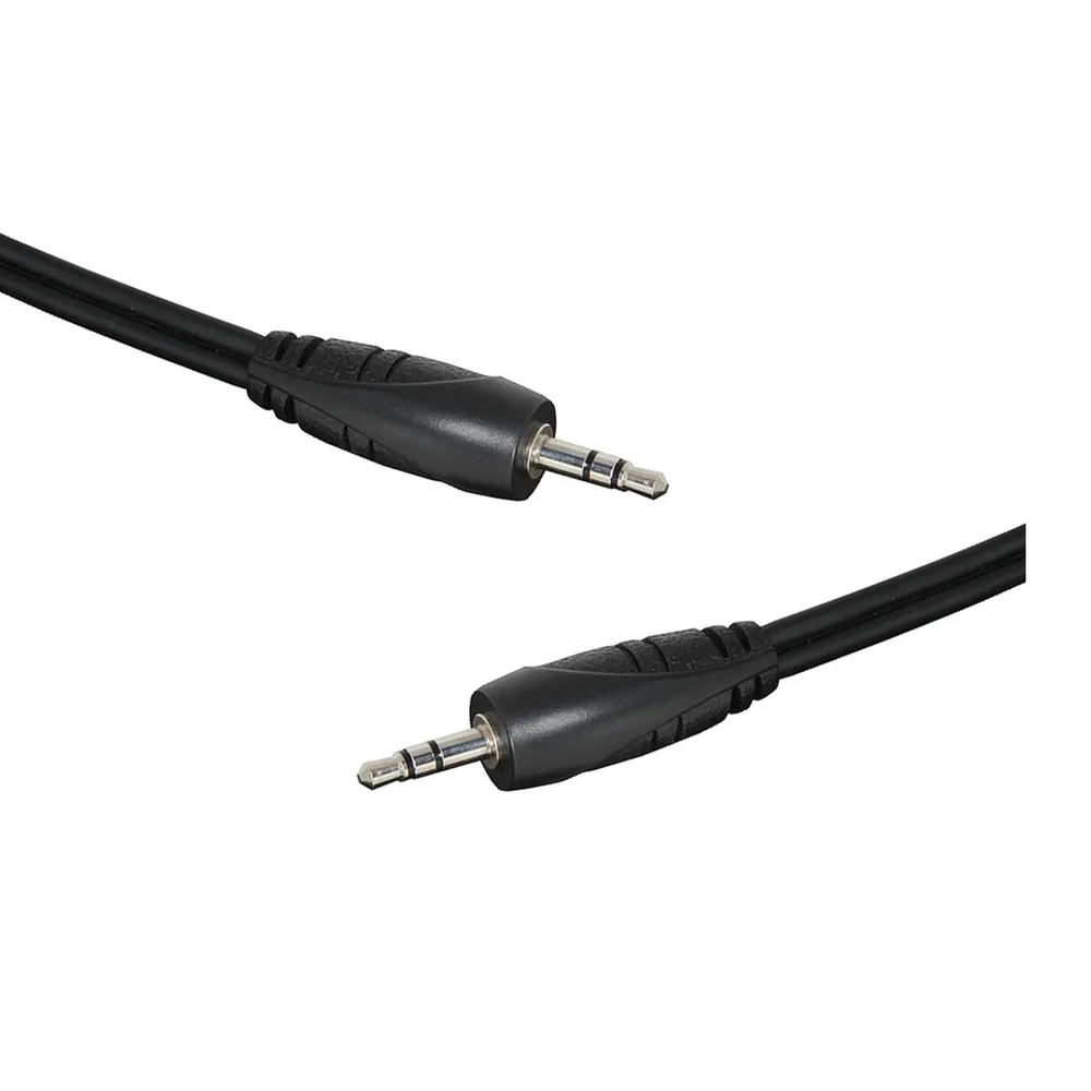 1.5m 2.5mm Stereo Plug to 3.5mm Stereo Plug Audio Cable Jaycar Australia
