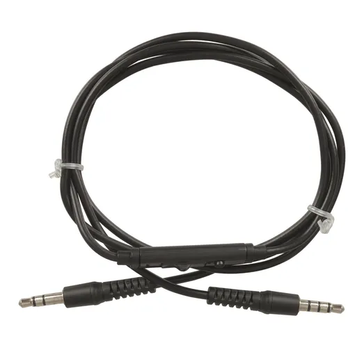 3.5mm Plug to Plug Cable with Microphone and Volume Control - 1m ...