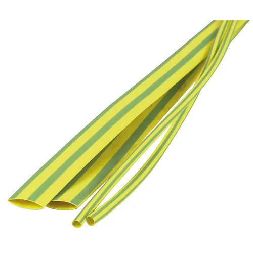3mm Green/Yellow Heatshrink Tubing Jaycar New Zealand