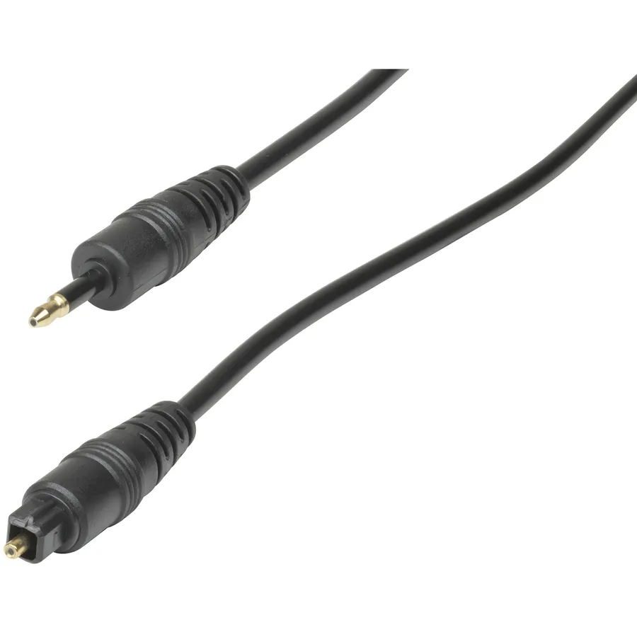 1m TOSLINK Fibre Optic Audio Cable Jaycar Australia