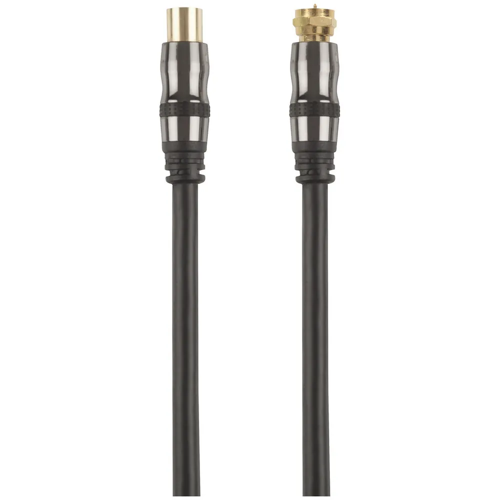 Concord 10m Flexible TV to F Coax Cable Jaycar Australia