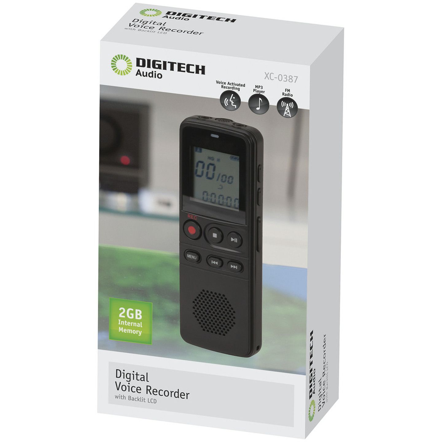 2GB Digital Voice Recorder