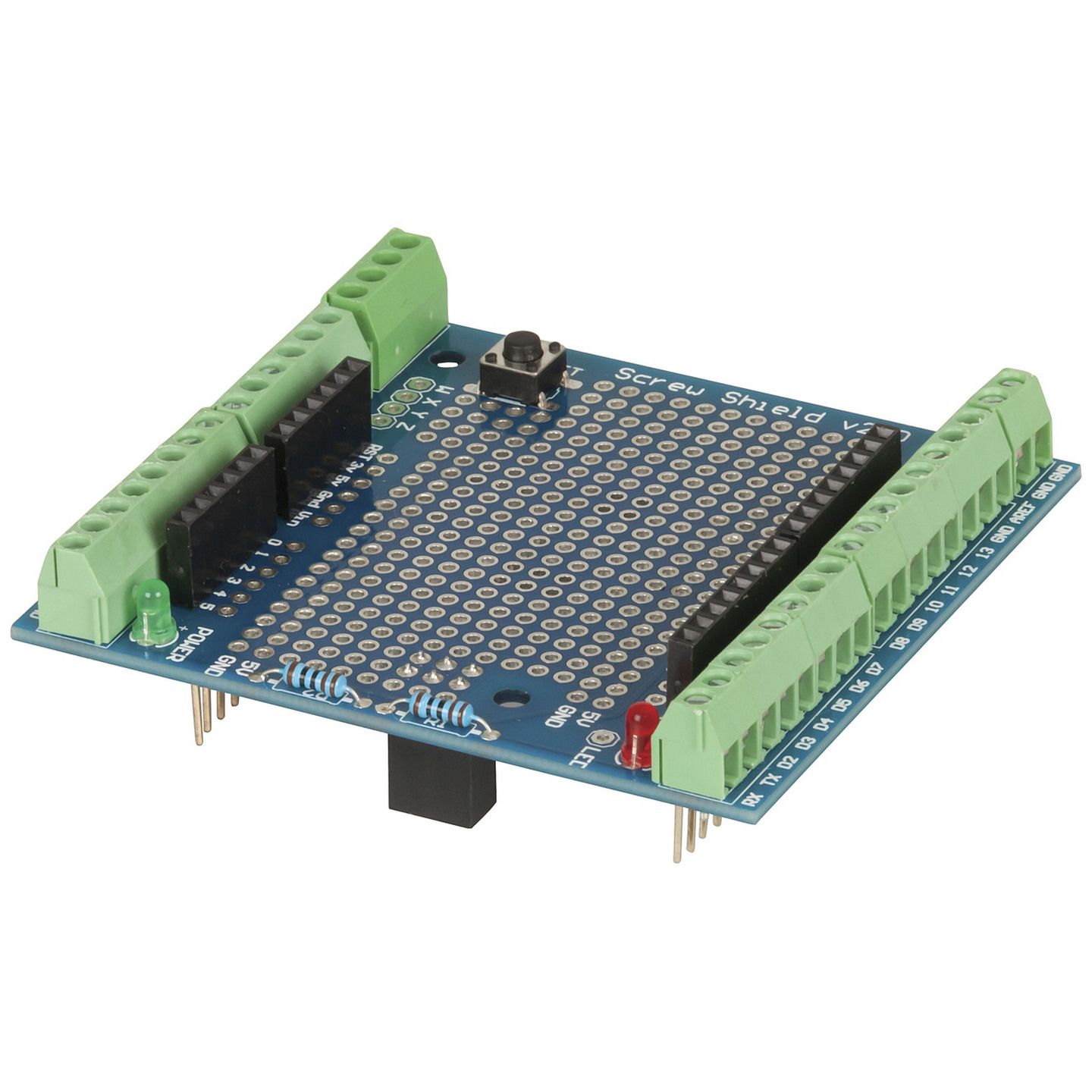 Duinotech Arduino UNO Prototyping Shield With Screw Terminals Jaycar Duinotech Arduino UNO Prototyping Shield With Screw Terminals Jaycar