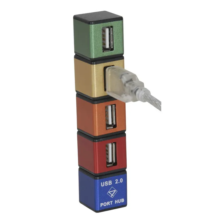 4Port Coloured USB Hub Jaycar New Zealand
